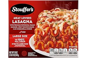 Stouffer's Meat Lover's Lasagna: A Cheesy, Meaty Masterpiece