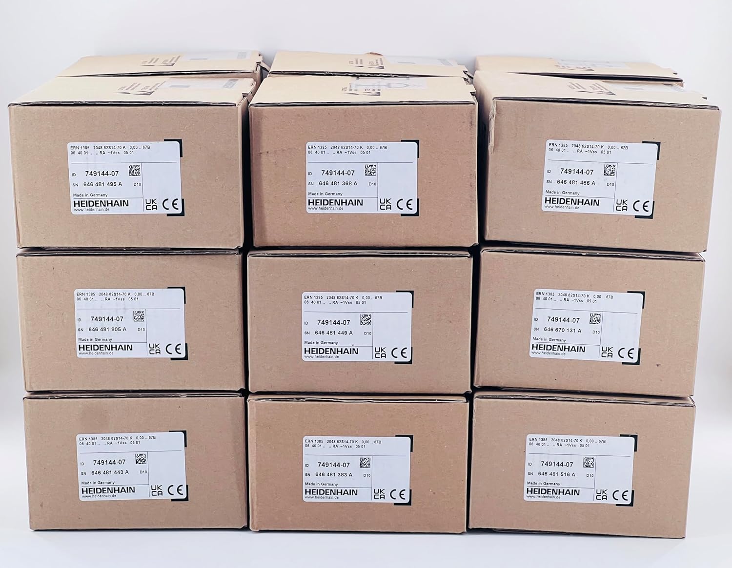 ERN1385 ID:749144-07 Rotary Encoder, 2048 Signal/Revolution, 1VPP Output, 12.7mm Shaft