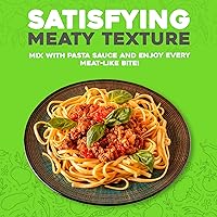Vista 7 de Proteína Vegetal Texturizada (TVP), Sin Sabor, Bolsa de 1 lb, Trozos de Proteína Vegana Natural a Base de Plantas, Migas Sin OGM y Sin Gluten, Sin