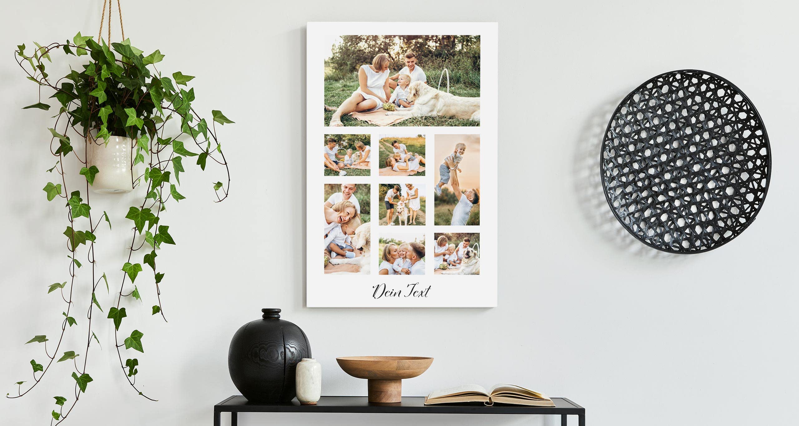 Muralo Personalisierte Leinwand mit eigenem Bild, Wandbild - 120x80 cm | Foto-Leinwandbild, hochauflösender Druck, lebendige Farben - ideal für Wohnzimmer und Schlafzimmer, Ein Geschenk fürs Leben