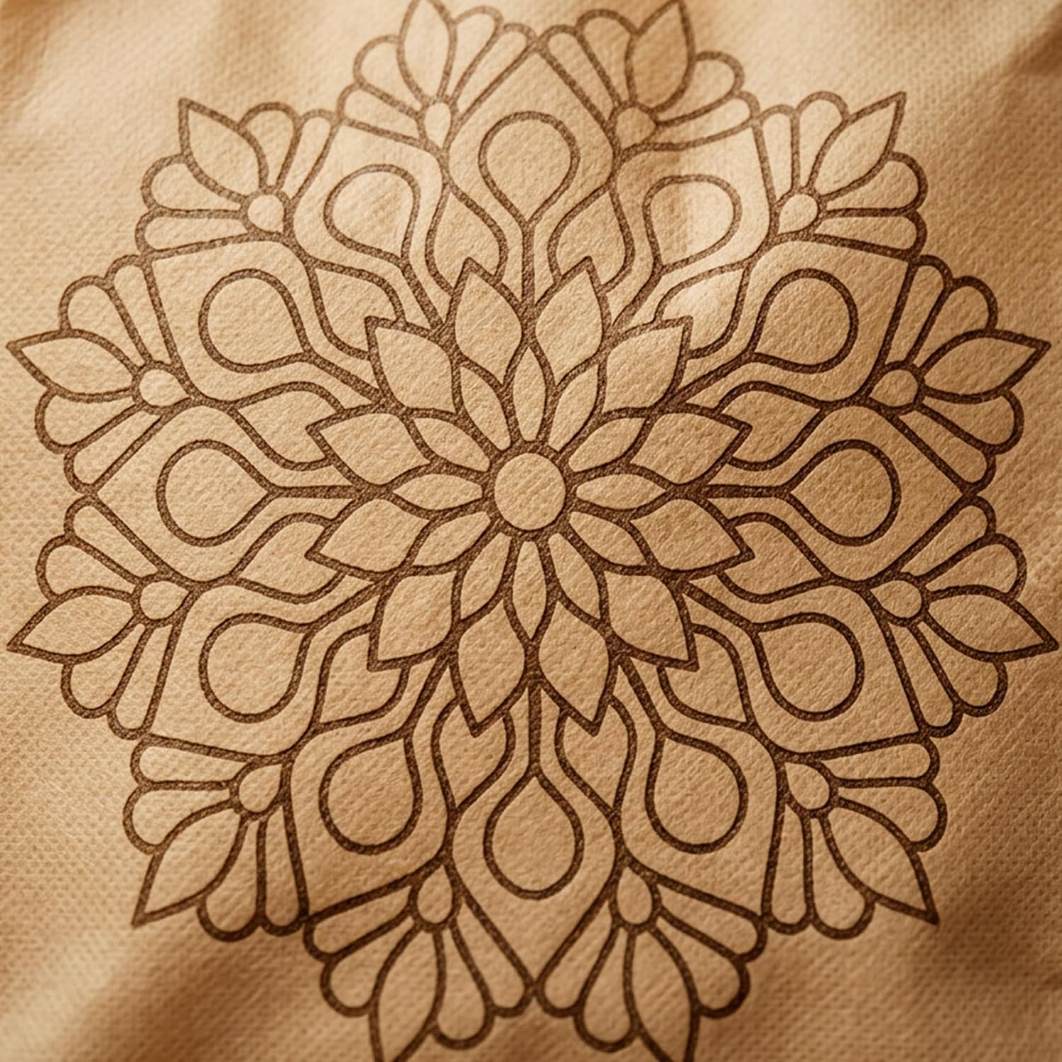 LOVENSPIRE Reusable Mandala Print Non-woven Gift Bags for Indian Wedding, Housewarming, Pooja, Party Favor & Return Gifts 10 Bags Mix Colors image 2