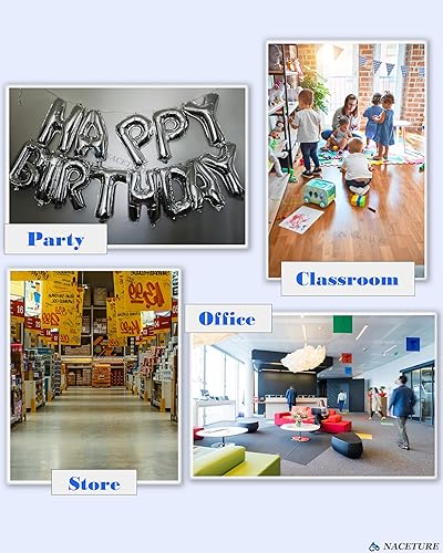 Miniatura 5 de NACETURE 75 piezas de ganchos para techo abatido  25 ganchos de techo resistentes + 50 colgadores de azulejos, sin perforación, soportan 15 libras