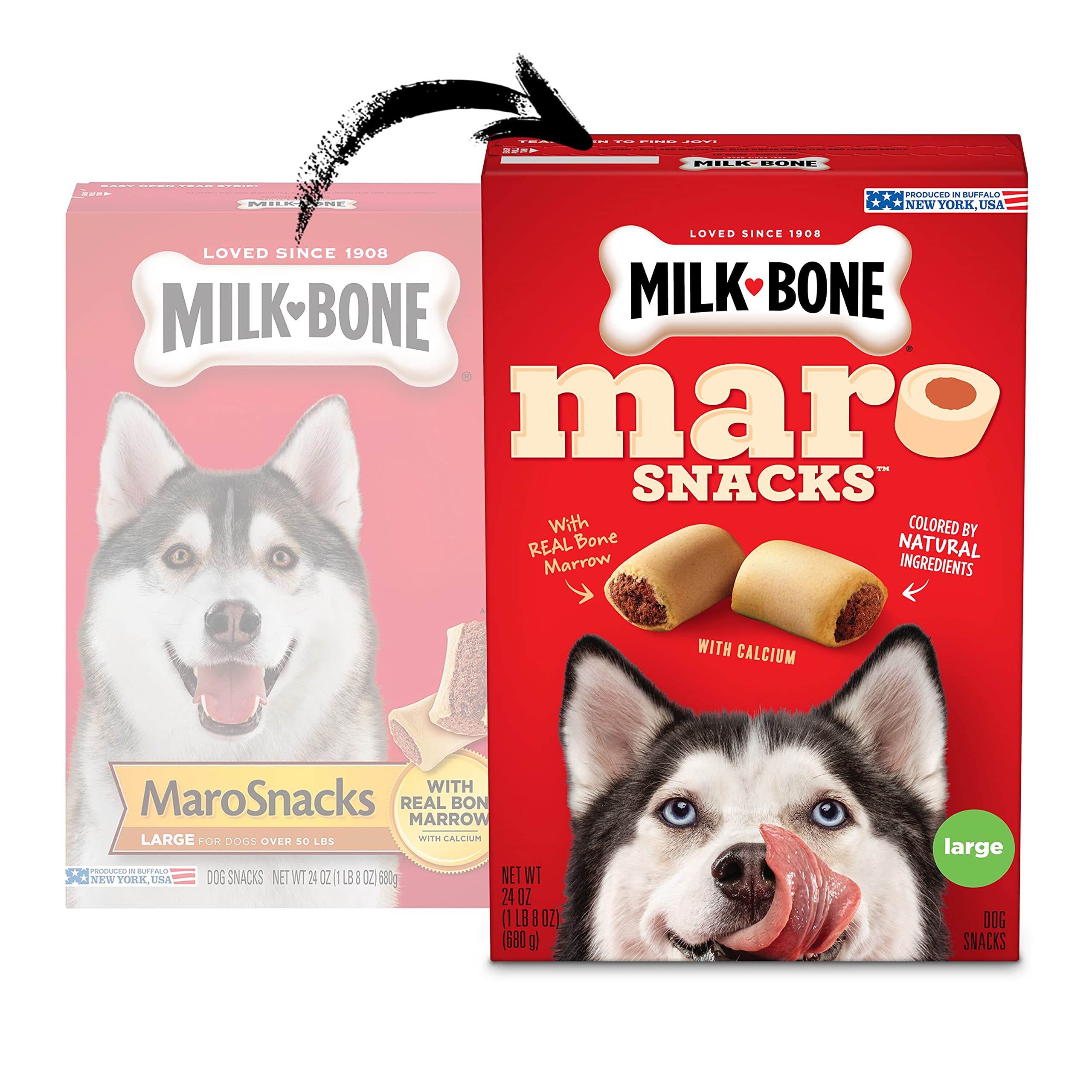 milk bone marosnacks large