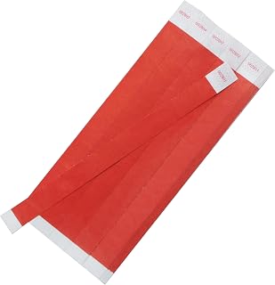 Darice - Pulseras de Color Rojo sólido (100 Unidades)