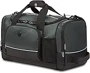 SwissGear Apex Duffle Bag for Travel and Gym with Bungee-Cord System