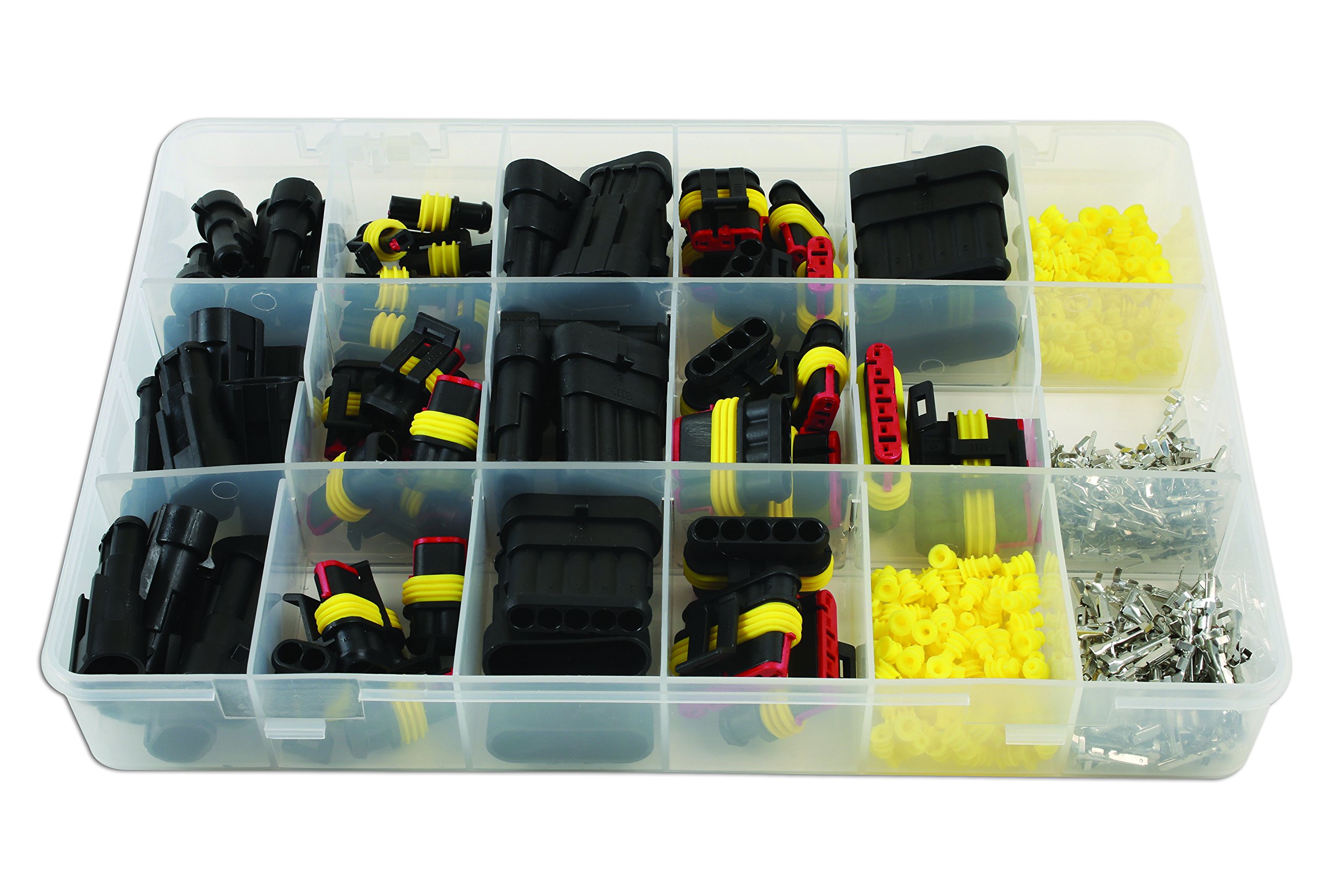 Connect 37225 Assorted Automotive Electric Supaseal Connector Kit 424pc