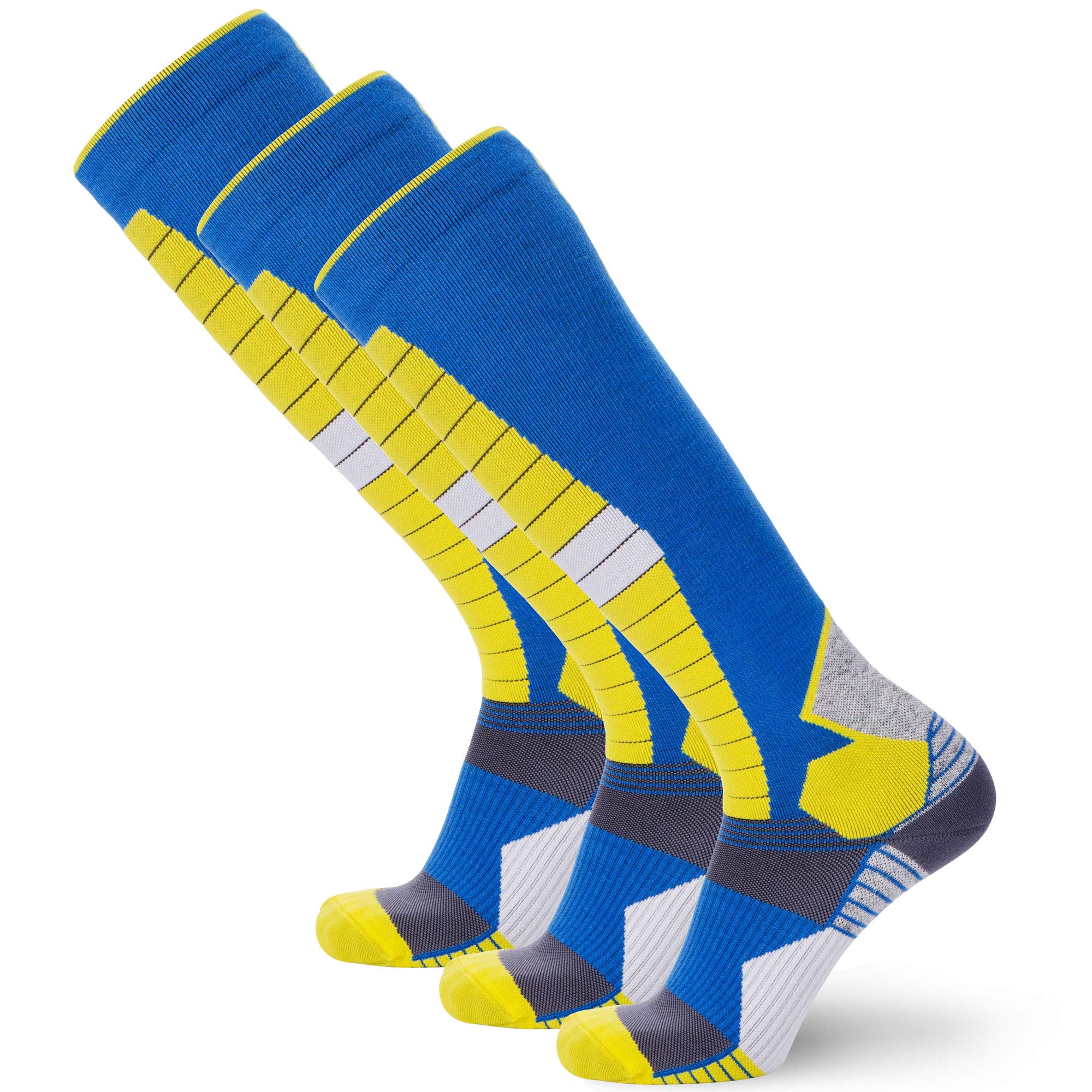 Kompressions-Skisocken aus Merinowolle - Thermosocken für Skifahren, Snowboarden, OTC