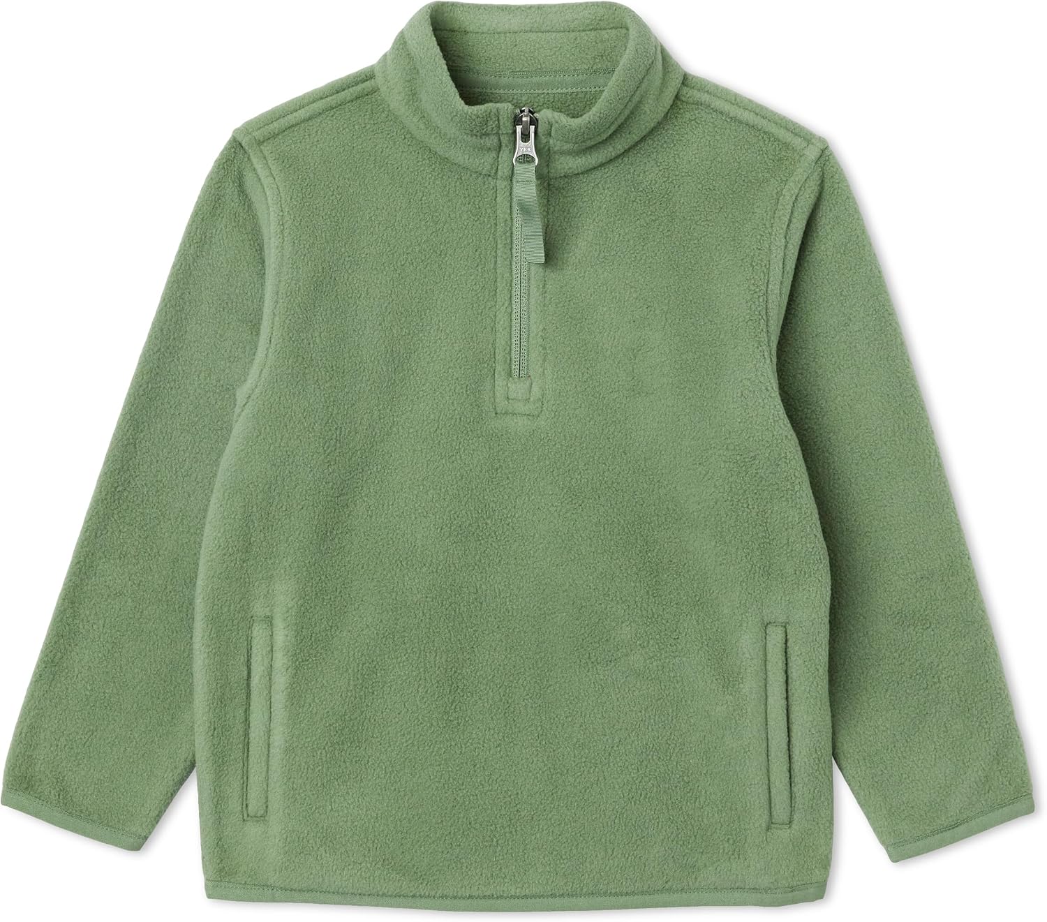 Amazon Essentials Unisex Kids' Polar Fleece Quarter-Zip Pullover Jacket
