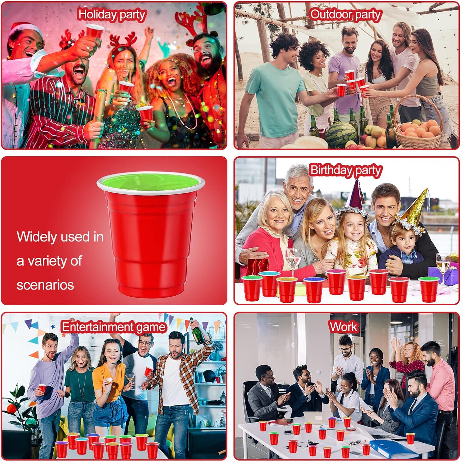 120 pcs Red shot cups Christmas Plastic Shot Glasses 2 oz red shot glasses disposable for drinking Tastings served Snacks Jello Tastings and Samples