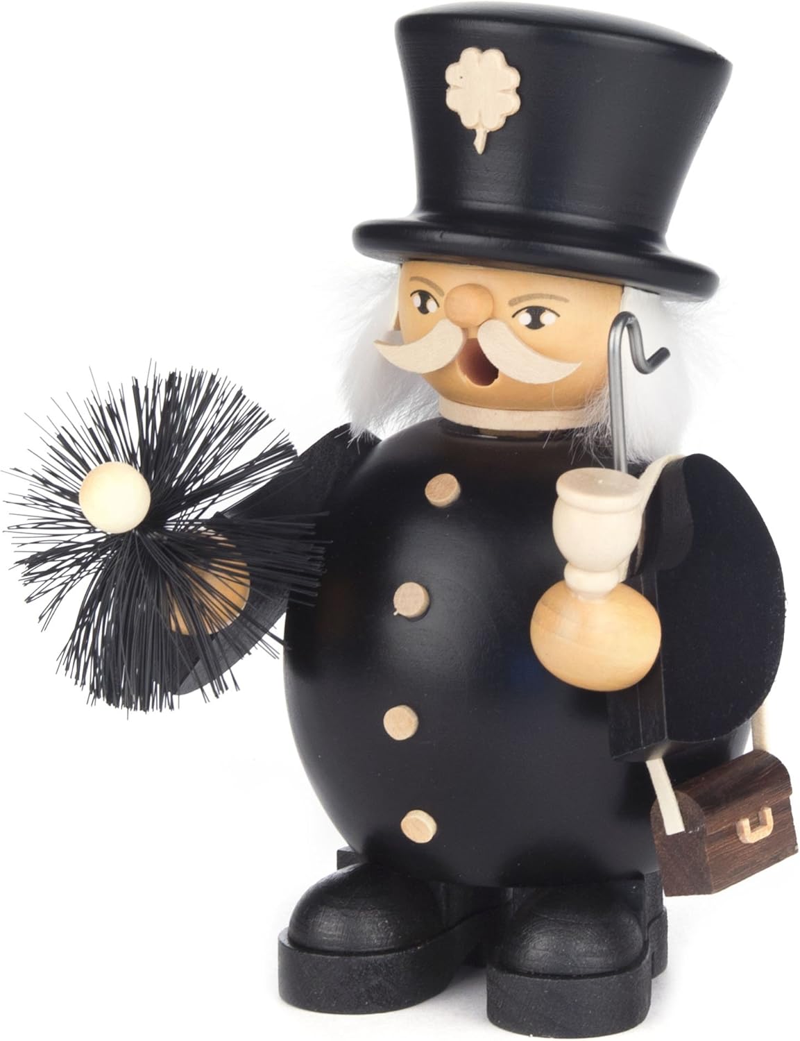 Müller German incense smoker Chimney Sweep, height 14 cm