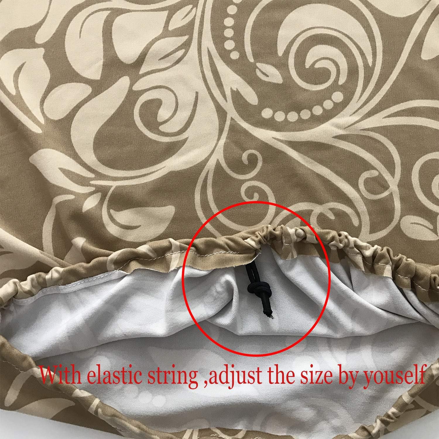 Amаzоn Crаzу 🔥 Dеаlѕ MOCAA Computer Office Chair Covers Universal Stretchable Polyester Washable Rotating Chair Slipcovers,ONLY Chair Covers (Color 1)