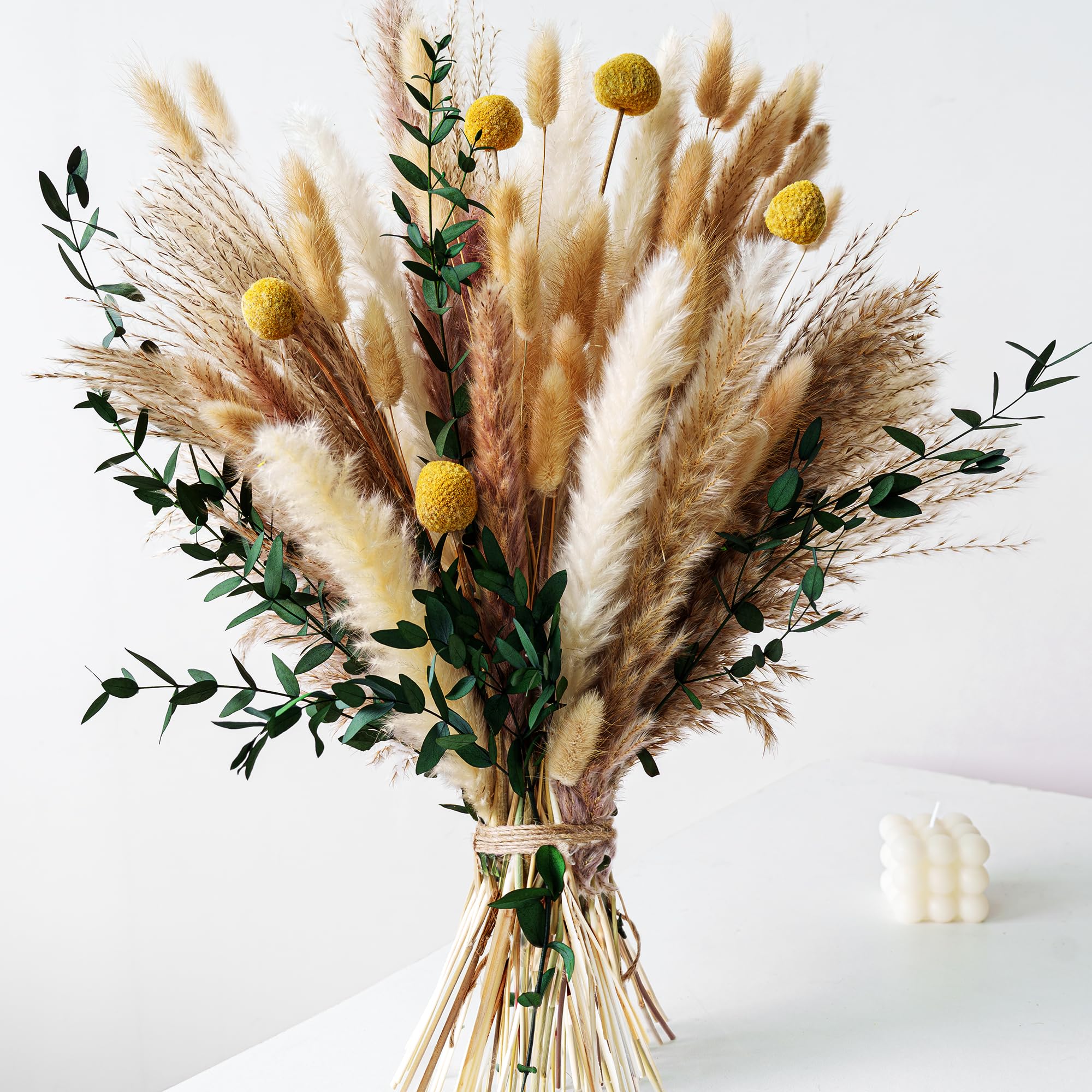 Naunauya Boho Dried Flowers Bouquet - dried and preserved flora | Mubboo
