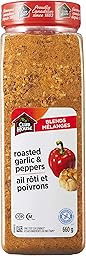 Club House Roasted Garlic and Red Pepper One Step Seasoning 660g - Imported From Canada
