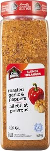 Club House Roasted Garlic and Red Pepper One Step Seasoning 660g - Imported From Canada