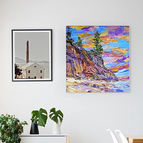 Miniatura 73 de Falling in Art - Juego de paneles de lienzo de madera de abedul sin terminar, paquete de 2 tablas de cuna de 16 x 20 pulgadas de profundidad