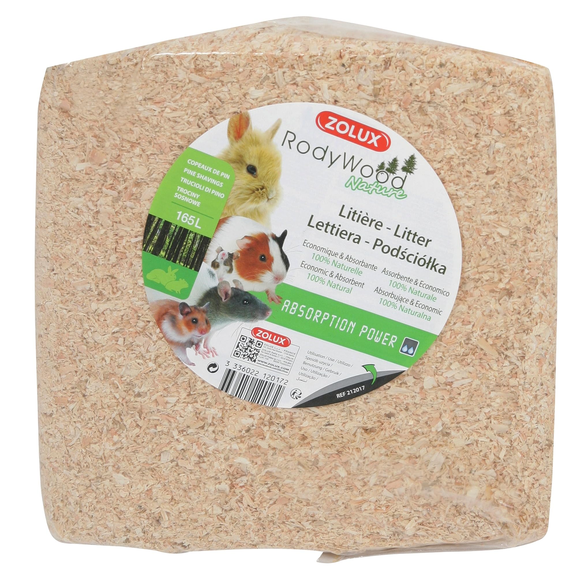 Litiere Rodywood Nature 165L