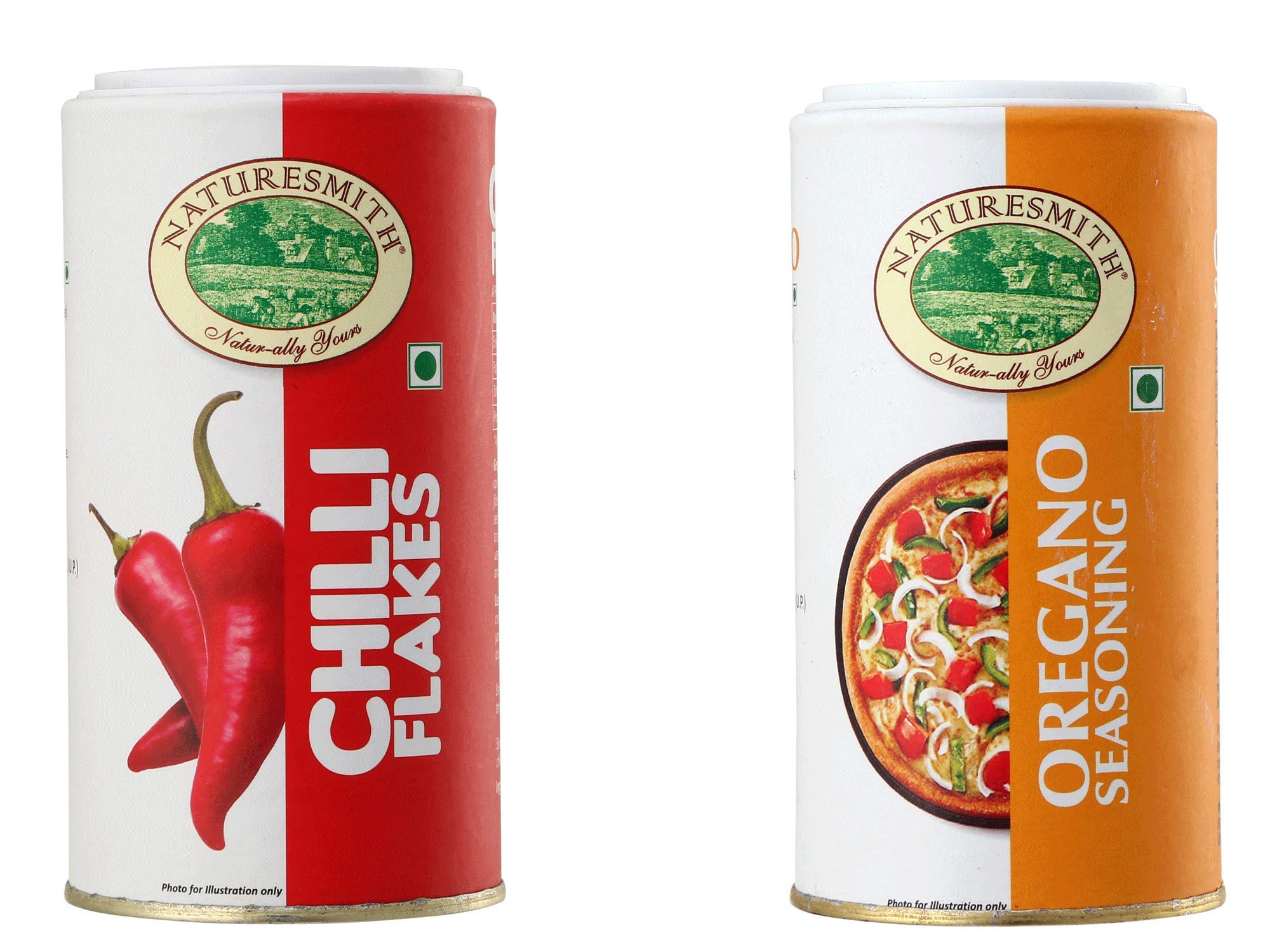 NATURESMITH OREGANO SEASONING-75g & NATURESMITH CHILLI FLAKES-75g || COMBO OF BIG SPRINKLER CAN || (B08YCY8CL6) Amazon Price History, Amazon Price Tracker