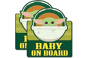 Baby Yoda On Board – Autism Awareness Sticker