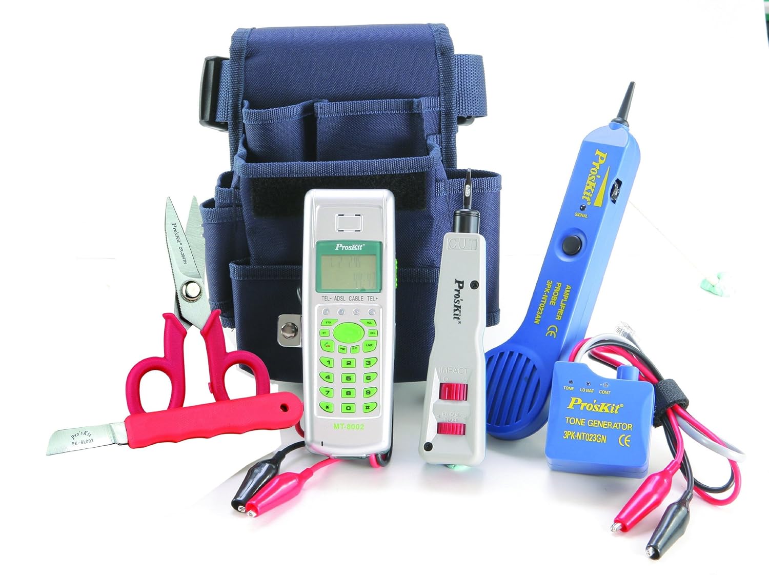 Pro'sKit PK-2016 Belted Telecom Kit