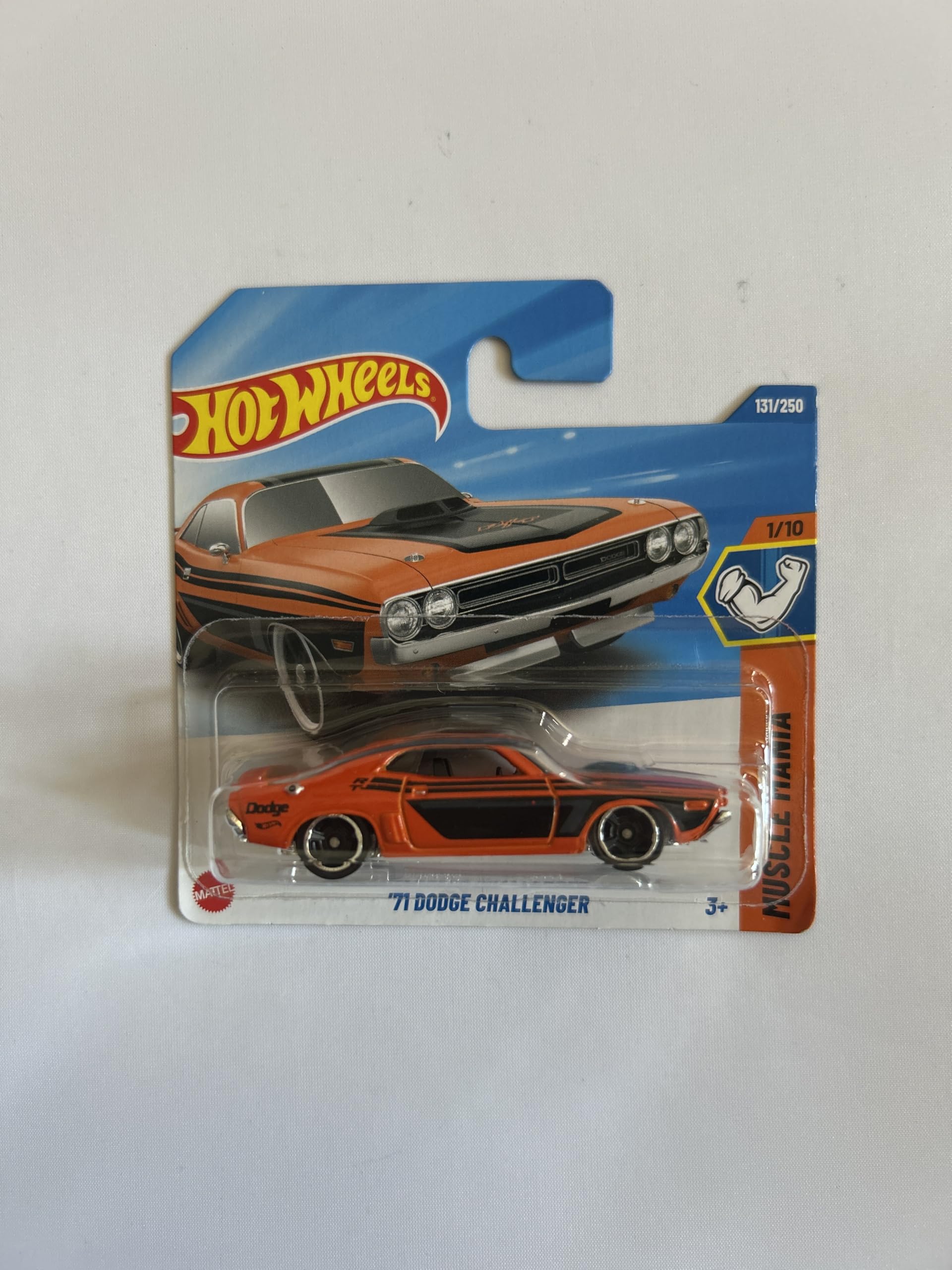 Hot Wheels 1:64 Scale Play or Display Vehicle Car Collection Kids Gift 2025 Model Choose 1 Car (HYY79, 131/250 '71 Dodge Challenger)