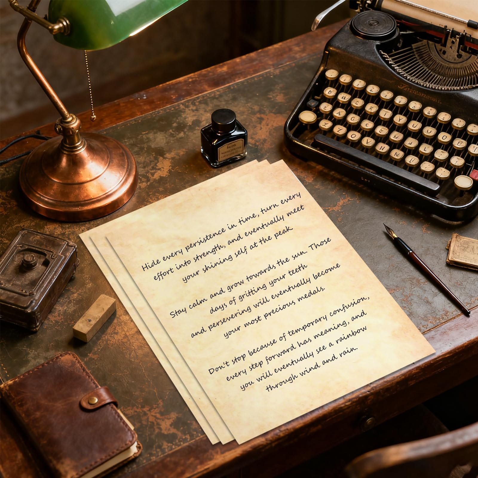 Carta pergamena A4 stampabile, fogli vintage per inviti e lettere