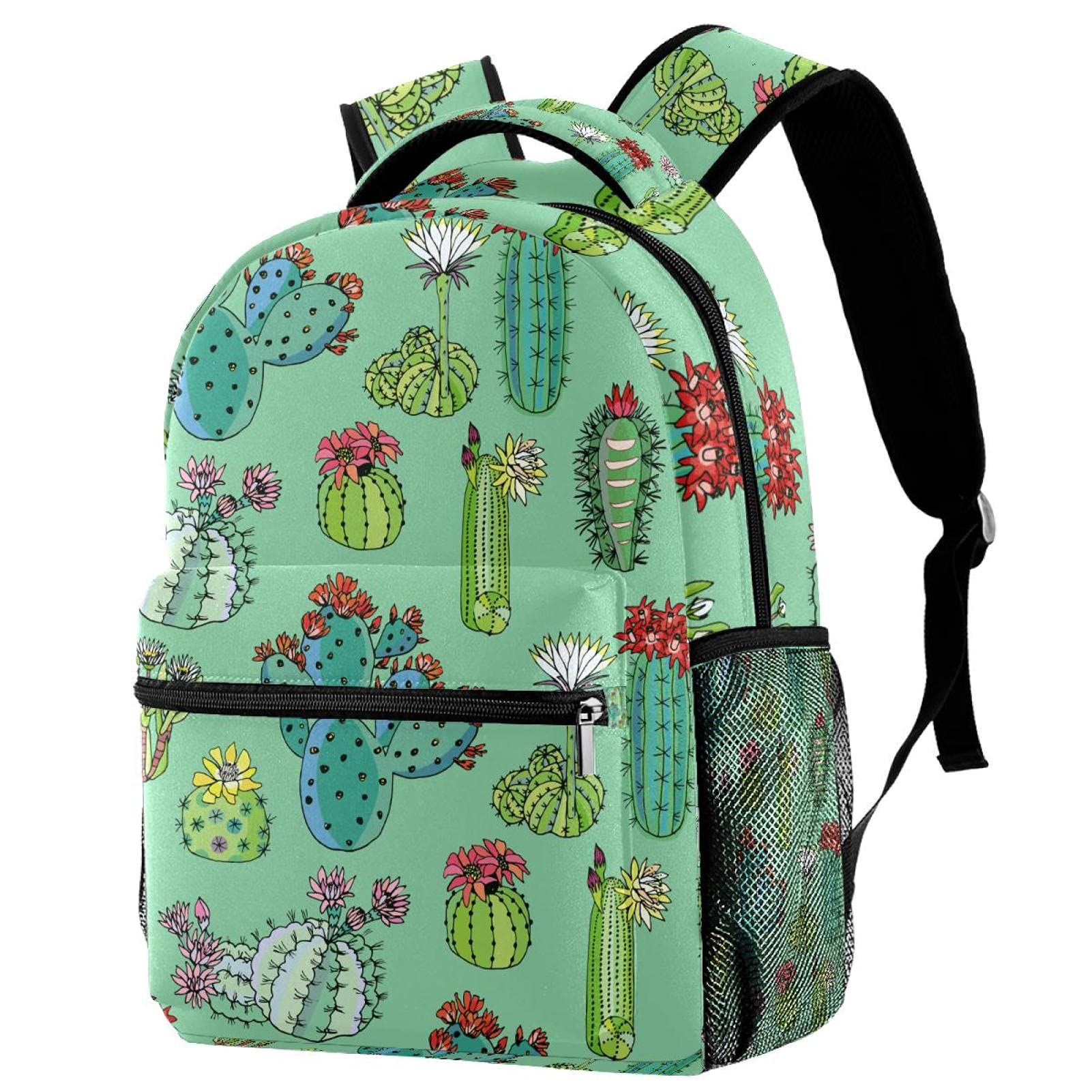 Sac à dos léger cactus pour soulager le dos des écoliers