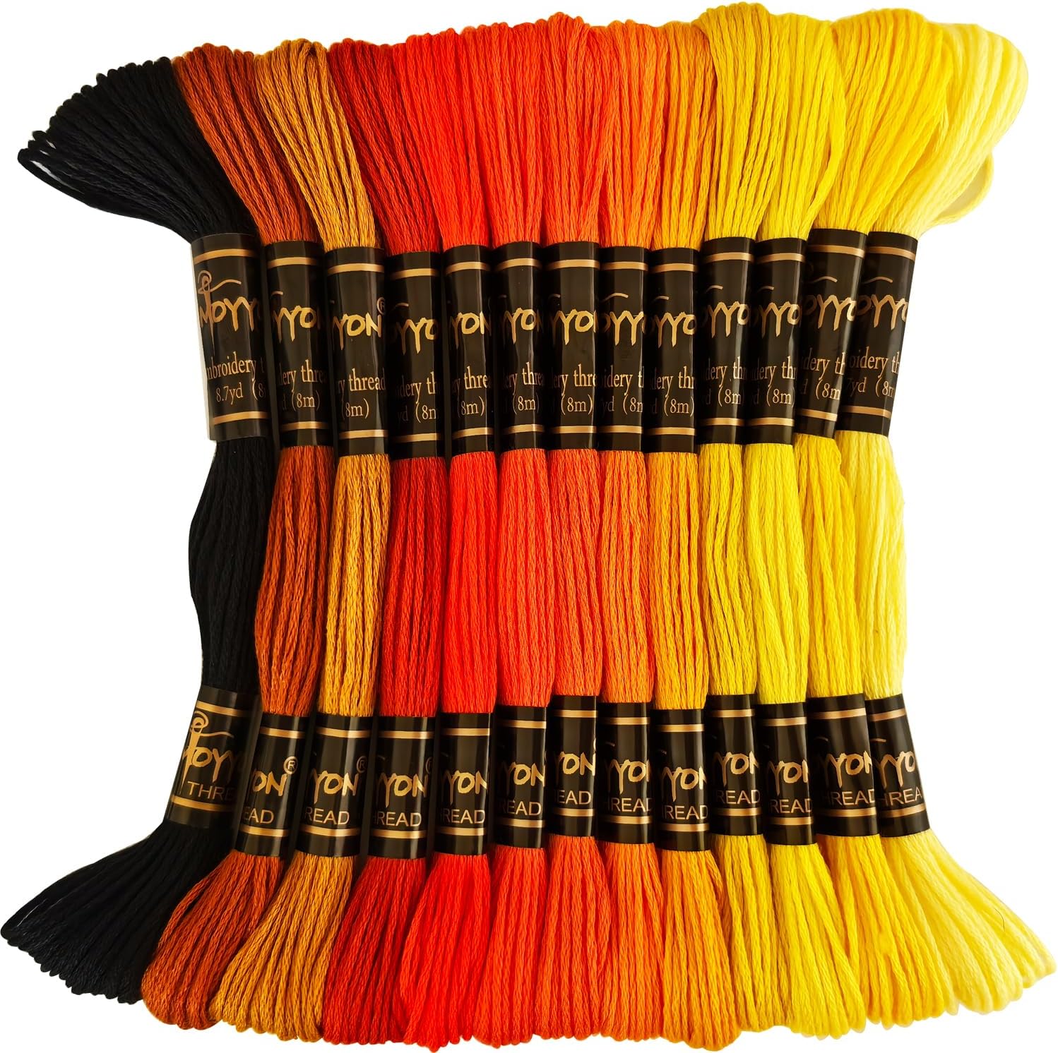 122 skeins Embroidery Floss - Embroidery Thread - Friendship Bracelet String for Cross Stitch, Hand Embroidery, String Art （4 Pack ，total488 skeins）