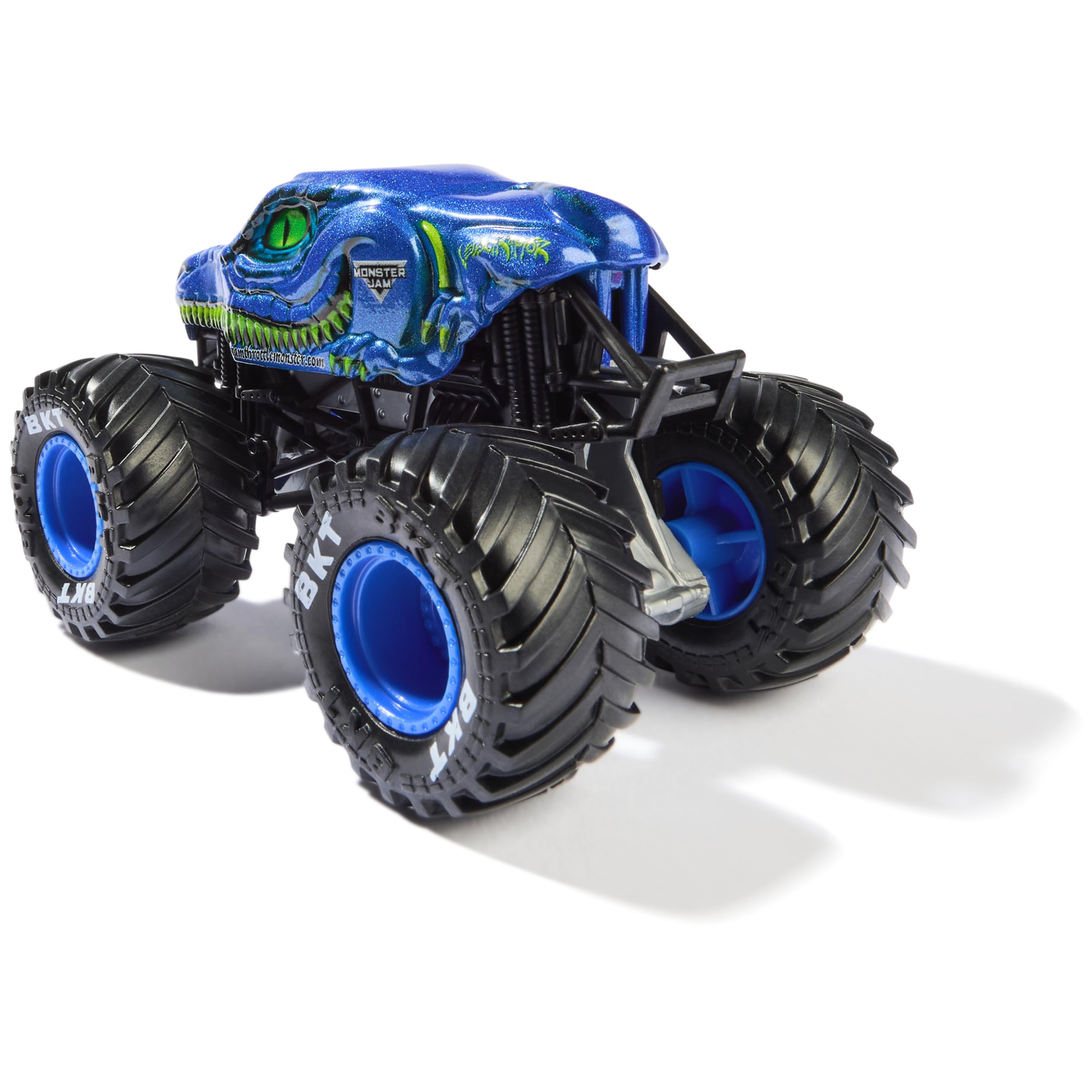 Monster Jam, Official Velociraptor Monster Truck, Die-Cast Vehicle, 1:64 Scale, Kids Toys for Boys Ages 3 and up