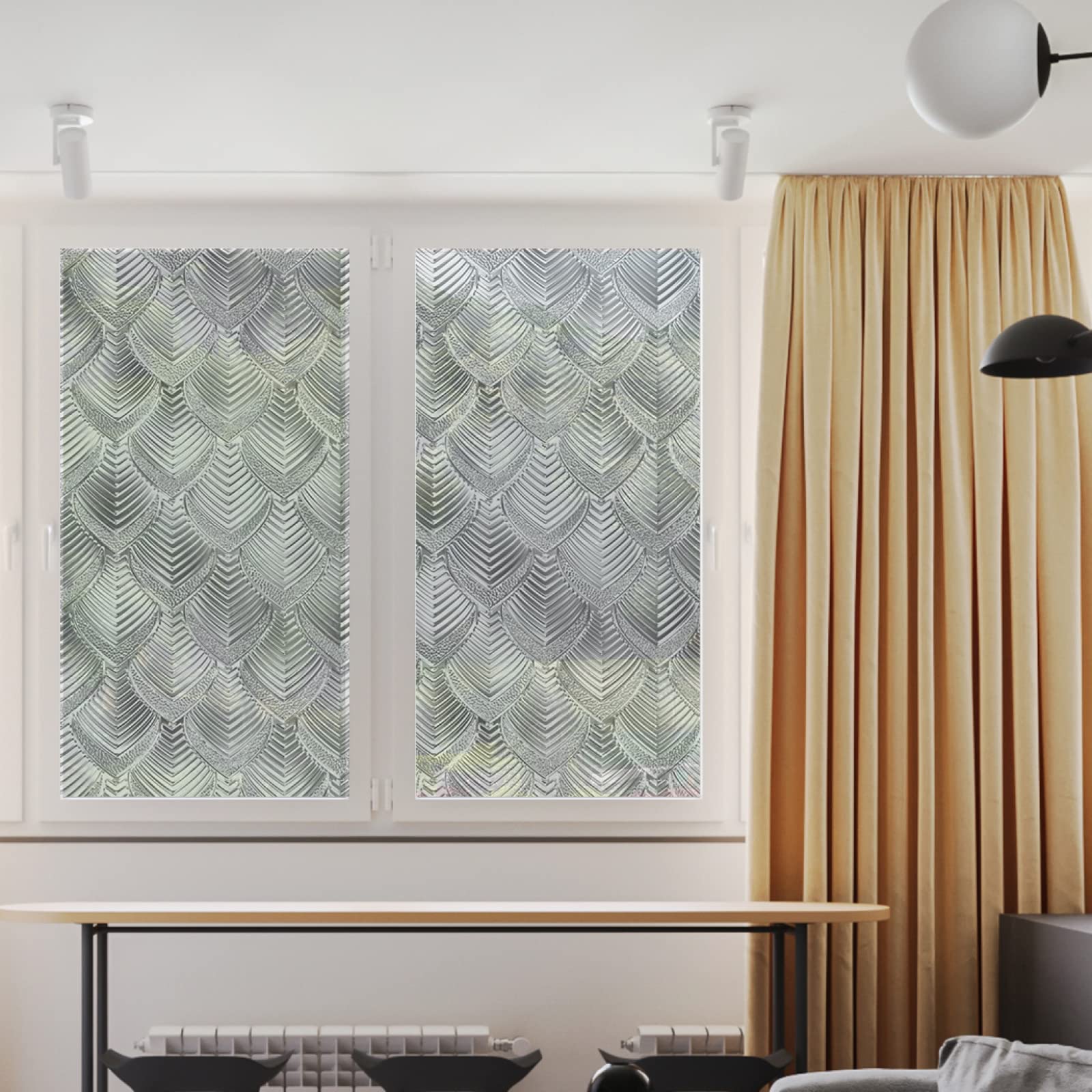 Pellicola per vetri oscurante,Pellicola privacy finestre,anti-peeping,Autoadesive,Anti-UV,Lascia ,Ideale per Ufficio Camera da Letto Sala(90cmx200cm)