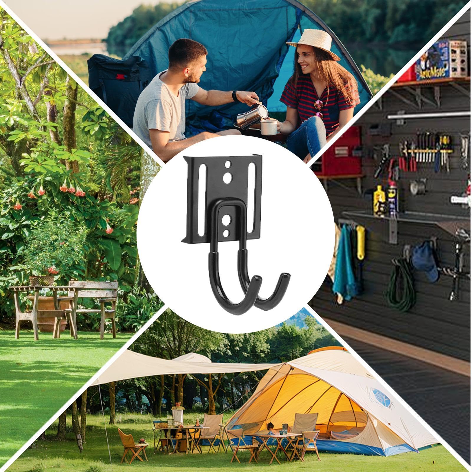 Outdoor Gear Hooks 3X Metal Hunting Hook Tree Bow Holder Stand Accessory for Camping Hiking
