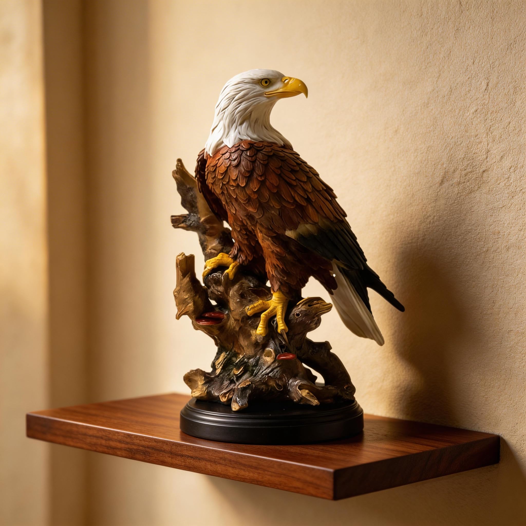 XICDAS Bald Eagle Statue