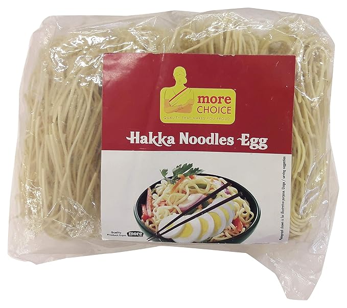 More Choice Hakka Noodles - Egg, High Protein 900 Gram