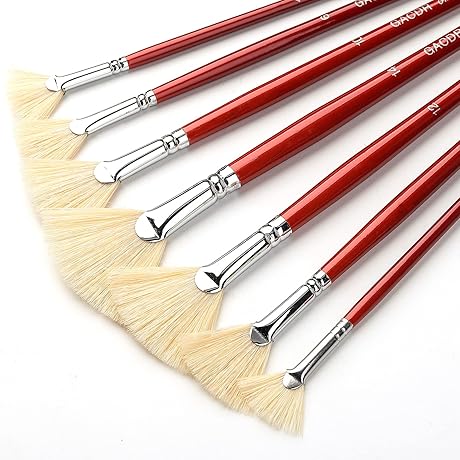 Professional Fan Brushes for Acrylic Painting: Elevate Your Artistic Vision
