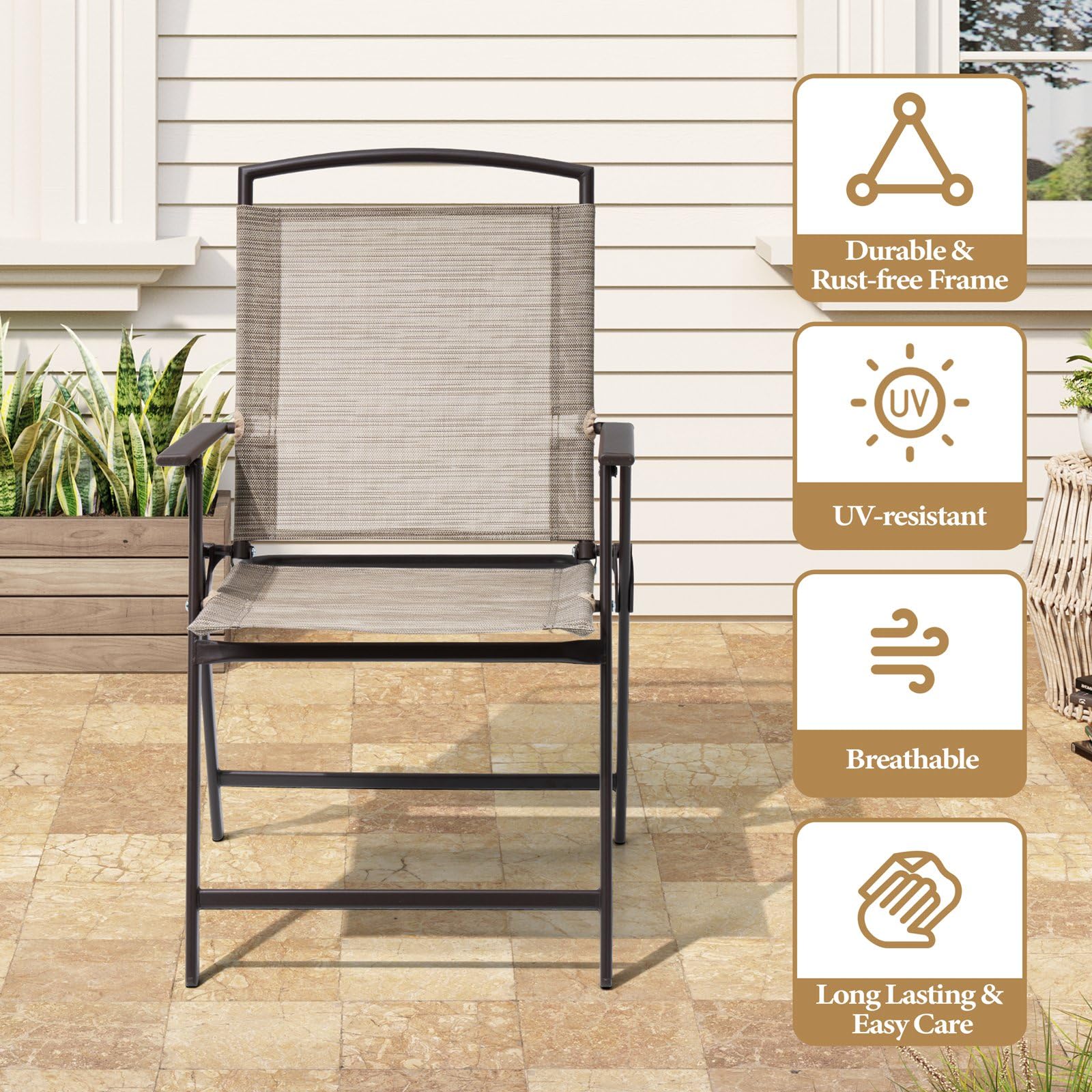 hampton bay folding patio chairs