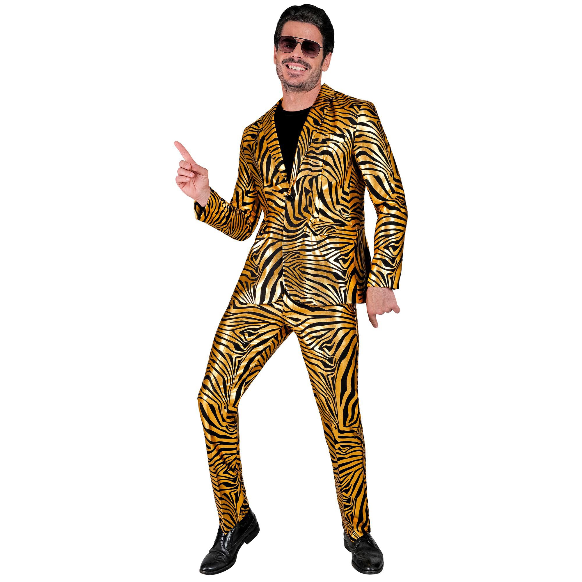 W WIDMANN MILANO Party Fashion - Party Fashion Suit, Jacket and Trousers, Costume, Showmen, Fancy Dress Costumes
