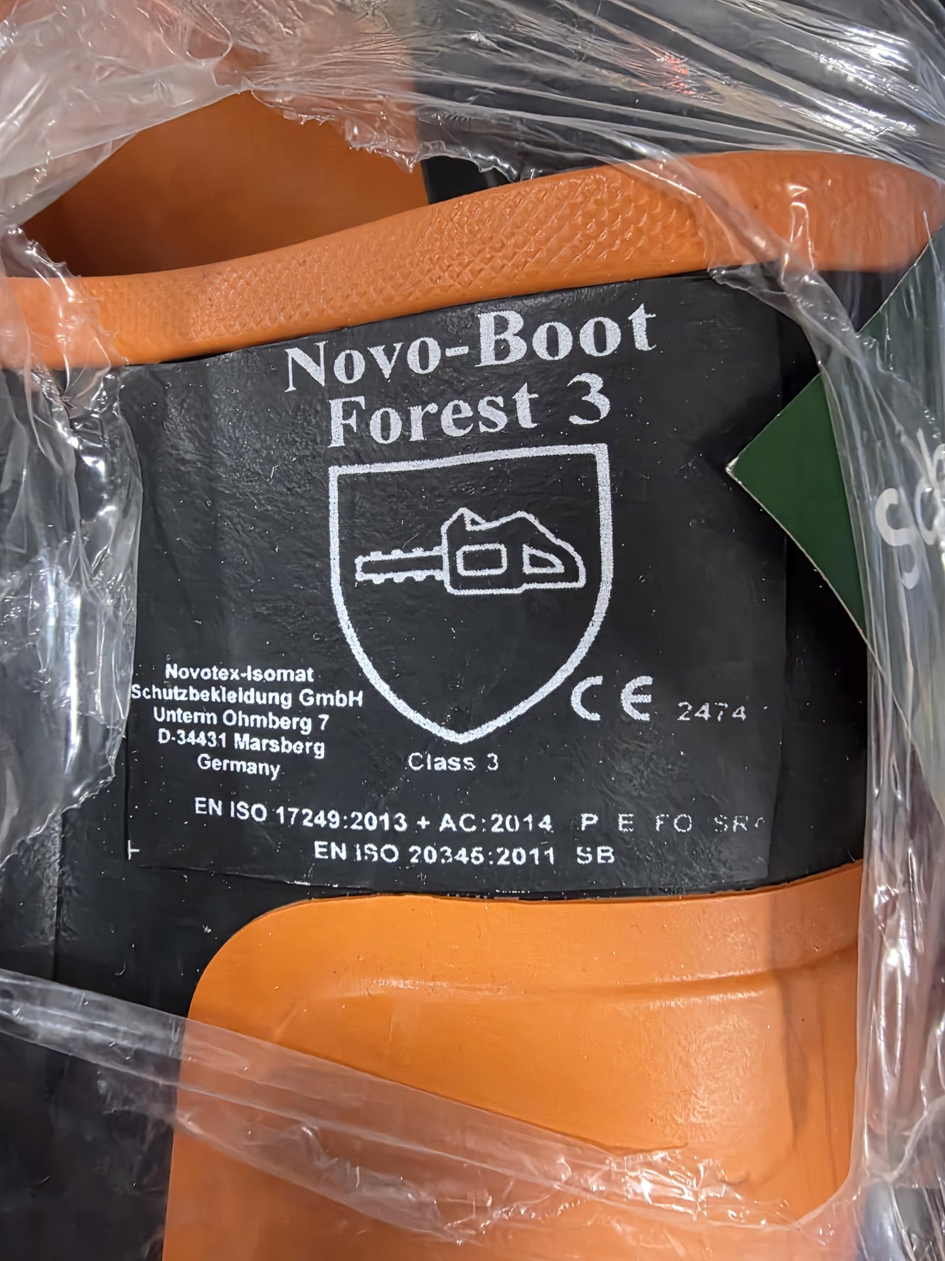 Schnittschutzstiefel Forststiefel Forstschuh Novo Boot Forest 2 Gr.46