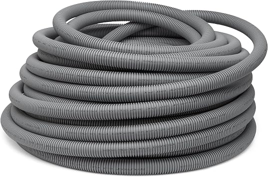 Sealproof 1/2" ENT PVC Electrical Nonmetallic Tubing, 200FT Smurf Tube Flexible Conduit