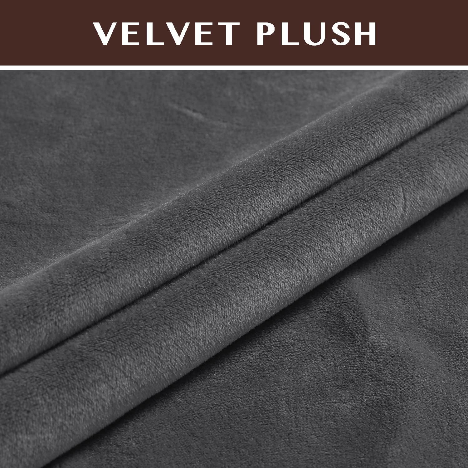 n Stretch Velvet T Cushion Sofa Slipcovers Individually 3 Cushion Couch Covers for 3 Seat Sofa Slipcover Elastic Thickening(3 Piece, Grey)…