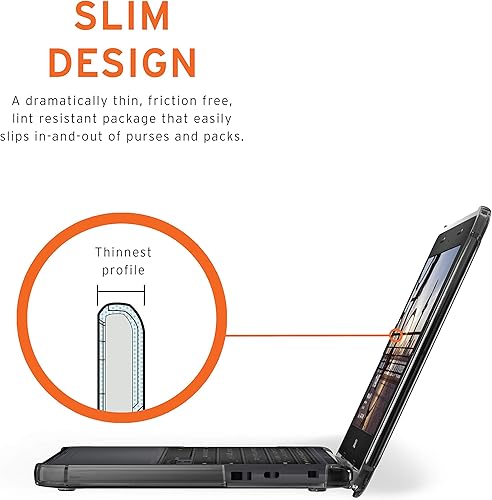 Miniatura 4 de URBAN ARMOR GEAR UAG - Funda protectora para laptop compatible con Dell Chromebook 31003110 (hielo), ligera, resistente a caídas militares