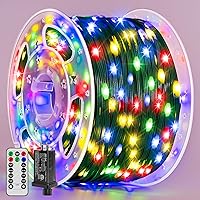1200 LED Christmas Lights 394FT Outdoor Waterproof String Lights, 8 Modes Multicolor Fairy Lights for Holiday Decor