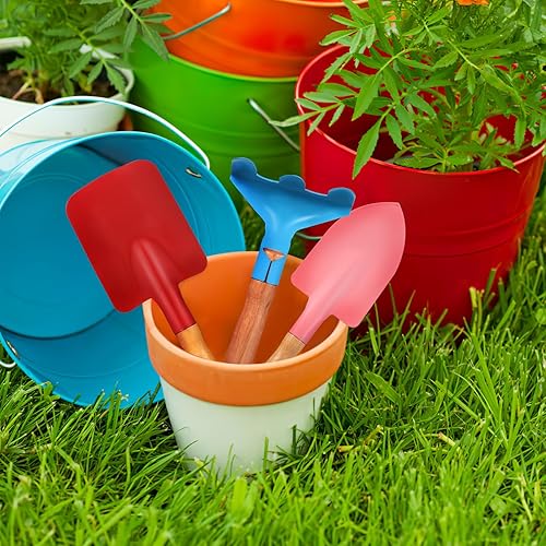 Miniatura 6 de 3 herramientas para suculentas, mini herramientas de jardín, pala de mano para jardinería, rastrillo de paleta de jardín, kit de herramientas para