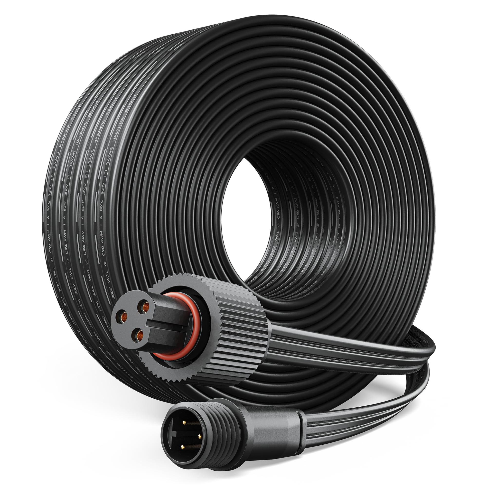Cable de extensión de 10 pies para Govee serie de luces permanentes para exteriores, cable de extensión impermeable para Govee H705A H705B H705C, H705D H705E H705F, H706A H706B H706C, H805A