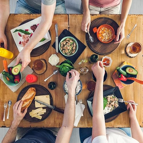 Miniatura 7 de Yinkin 300 mini tenedores y cuchara de plástico para aperitivos de 4.53 pulgadas, acabado de acero inoxidable, cubiertos desechables plateados,