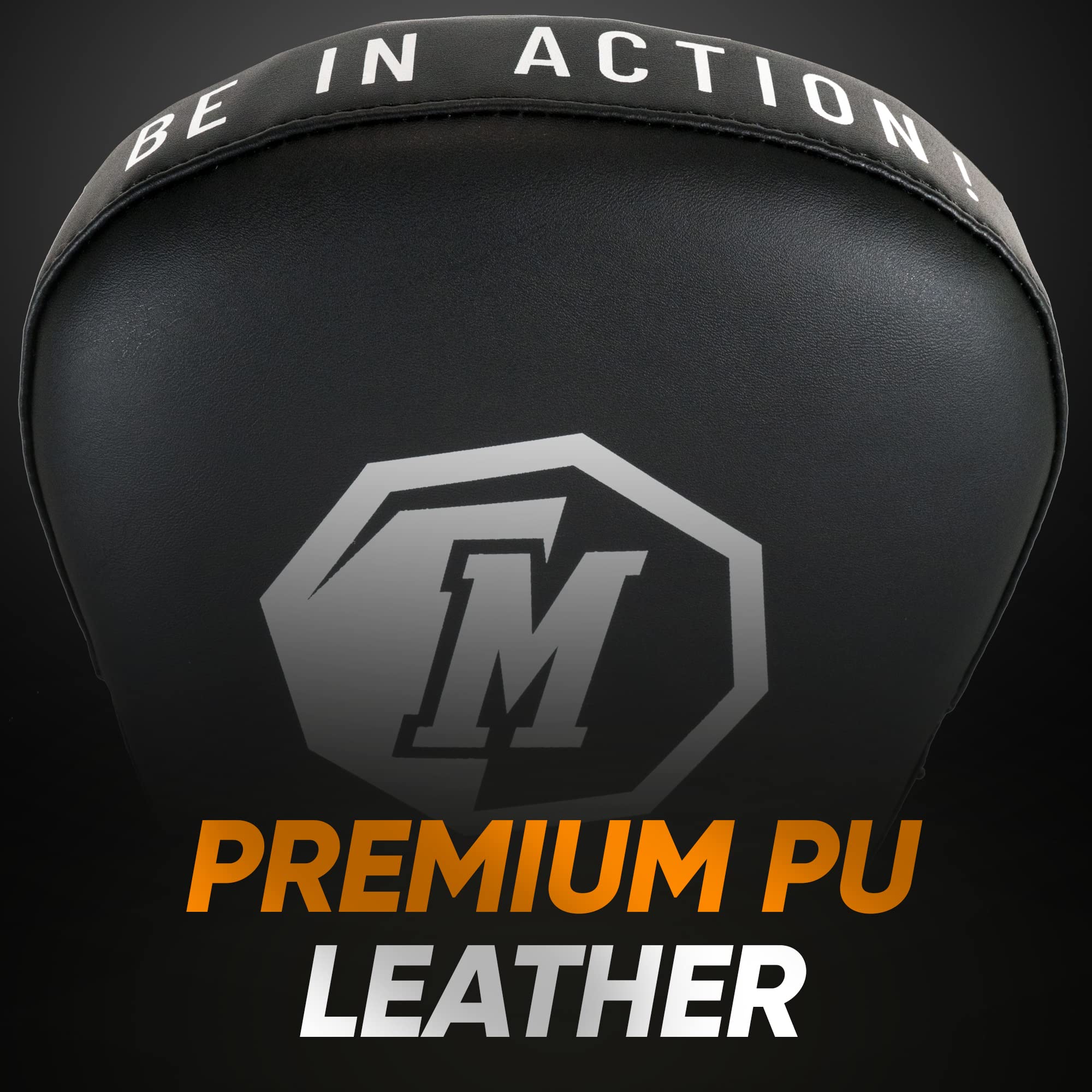 MADGON Colpitori Boxe con Imbottitura di Alta Qualità - Paracolpi Resistenti per Kickboxing e Arti Marziali - Tira Pugni con Assorbimento Ottimale - Attrezzatura per Allenamento - 1 Paio