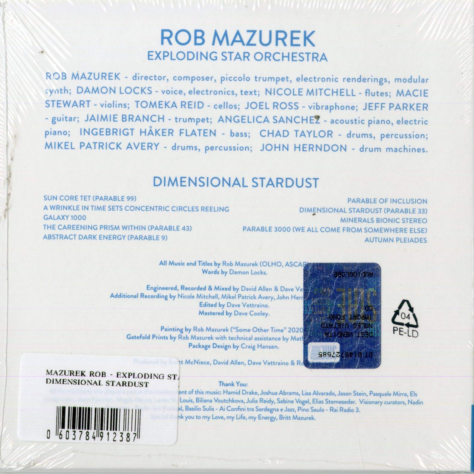 Dimensional Stardust
