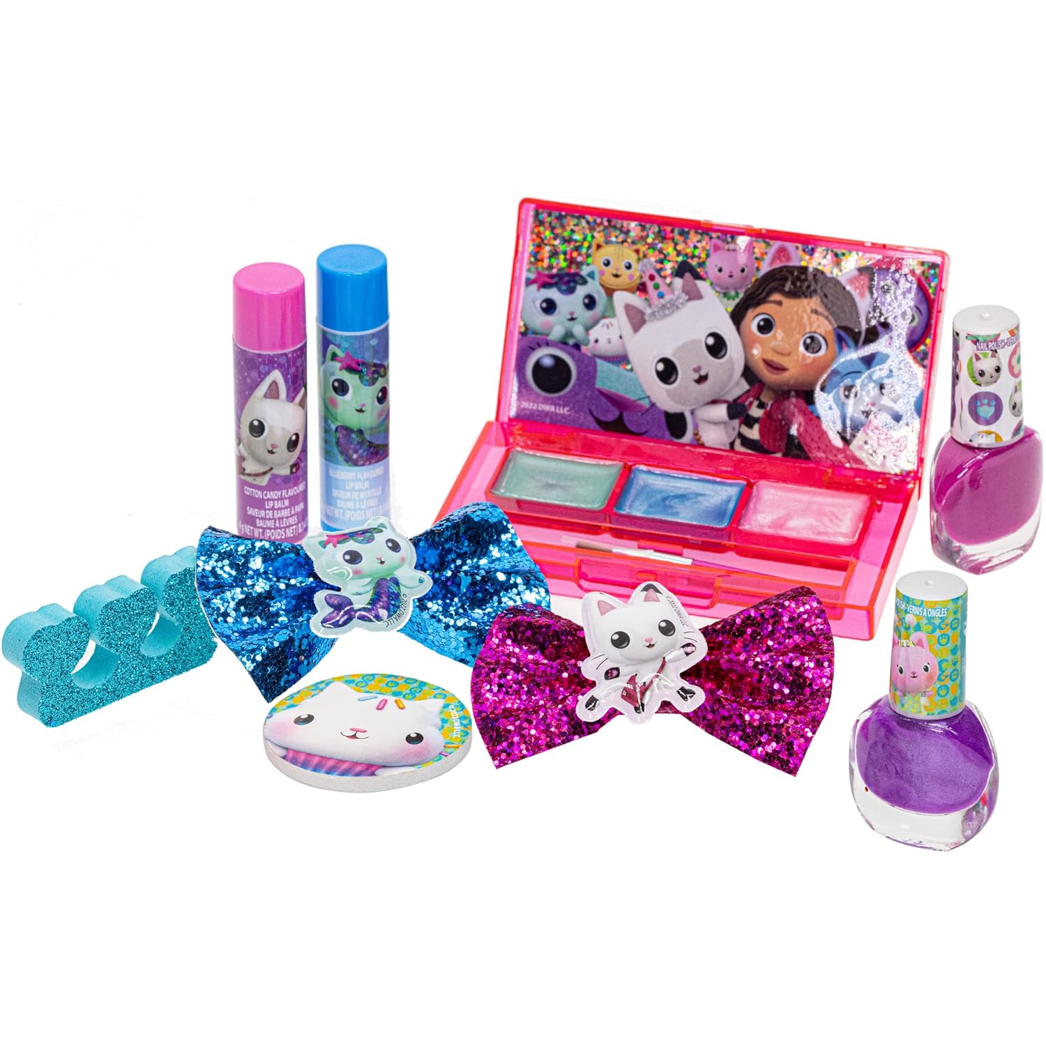 Buy Gabby’s Dollhouse Townley Girl Backpack Makeup Set Includes Lip
