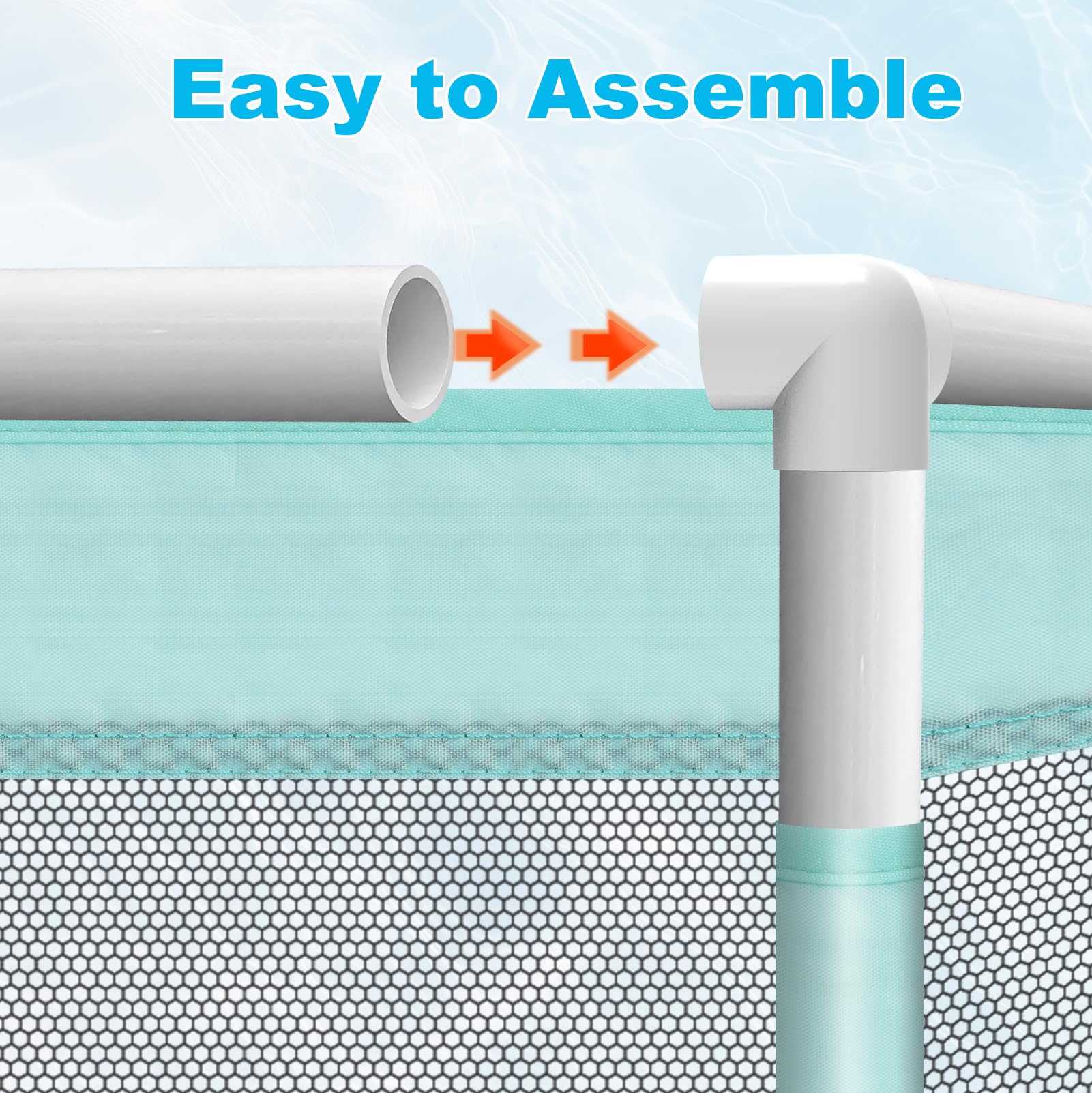 Contenedor de almacenamiento para piscina, 1200 L (69 x 32 x 35 pulgadas), fideos de piscina para accesorios de natación, soporte para fideos, juguetes, flotadores y toallas, almacenamiento resistente