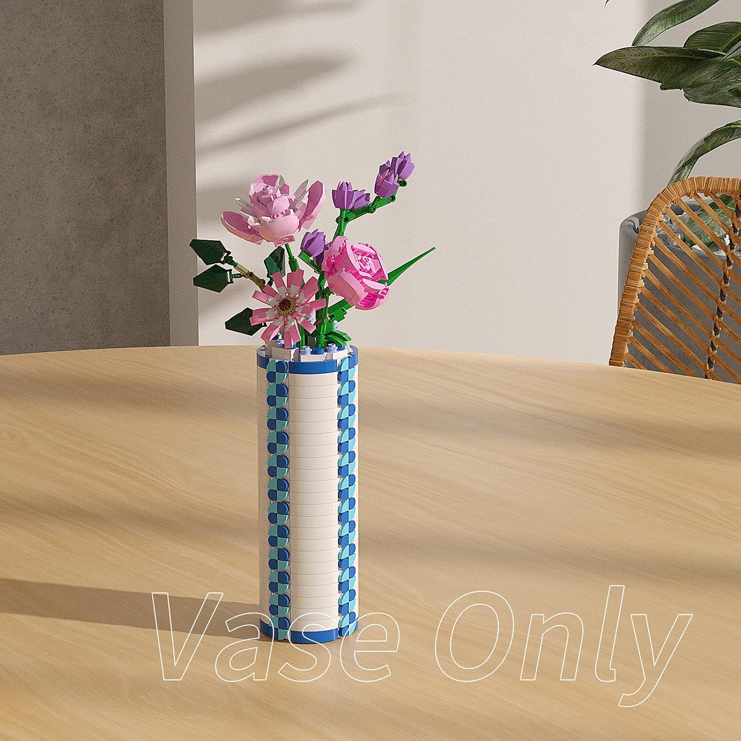 新作からsaleアイテム等お得な商品満載 超激安色一輪挿し花瓶 対 レゴフラワーブーケ用花瓶 花瓶 ブロック Millionspring 花瓶 Labelians Fr