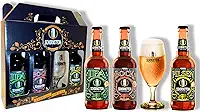 Kit de Cerveja Artesanal para Presente - Schornstein 3 Garrafas 500 ml + Taça 350 ml