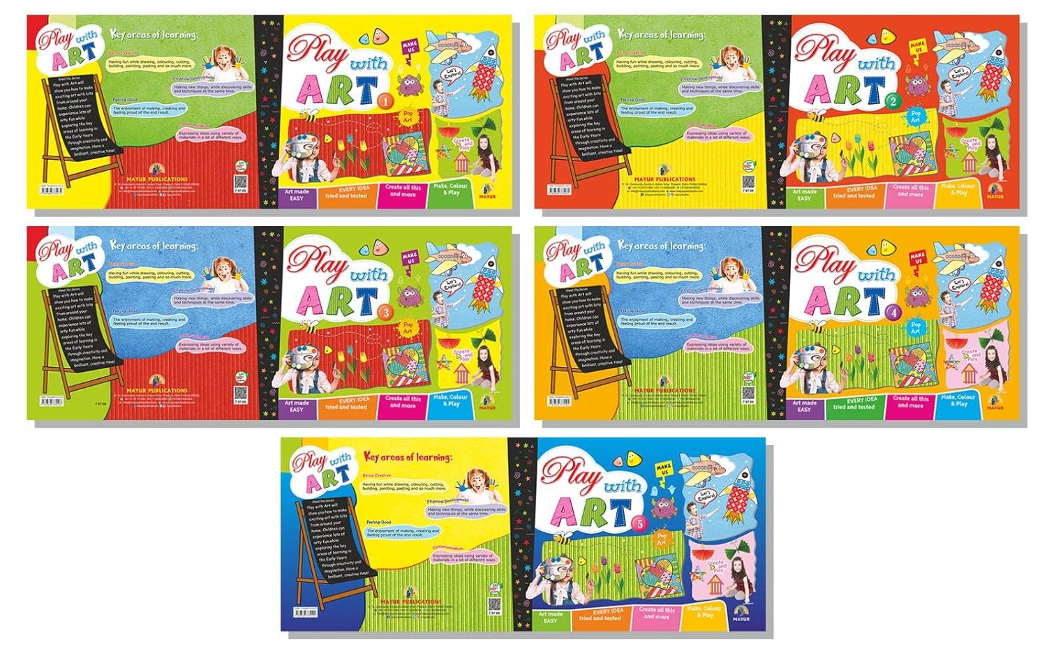 Buy Colouring Drawing Painting Pasting Origami Cotton Dabbing Paper